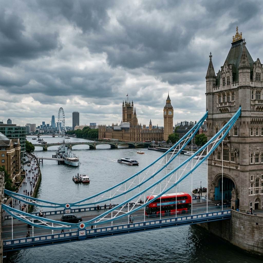 London UK Tower Bridge