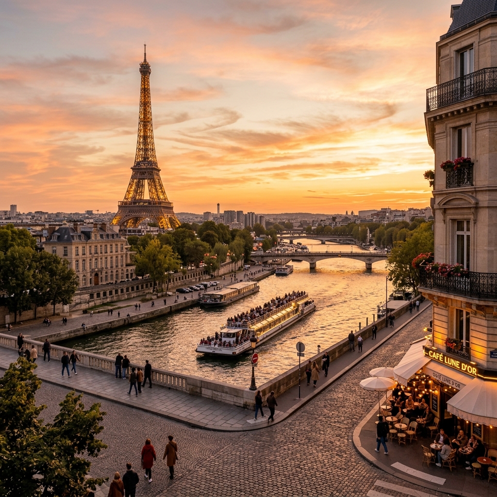 Paris France Eiffel Tower