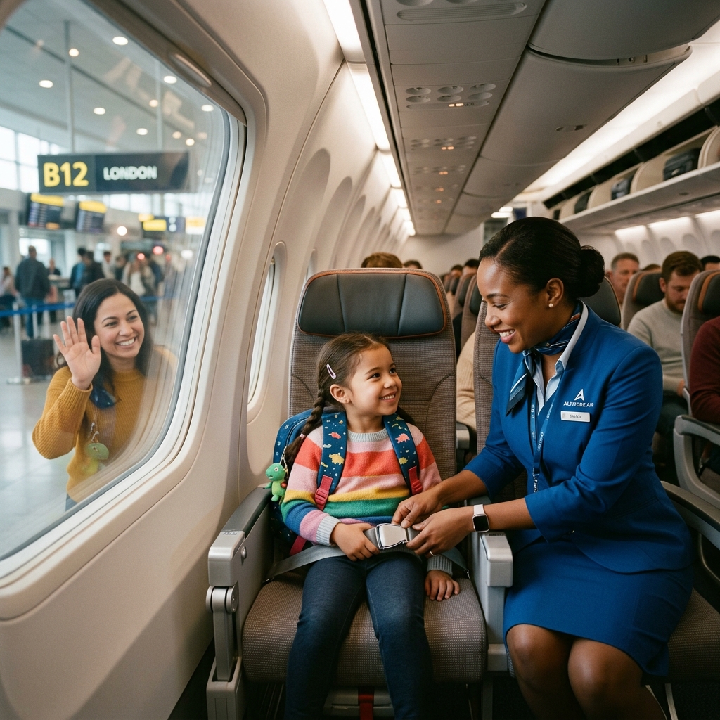 Menores no acompaÃ±ados asistencia de vuelo
